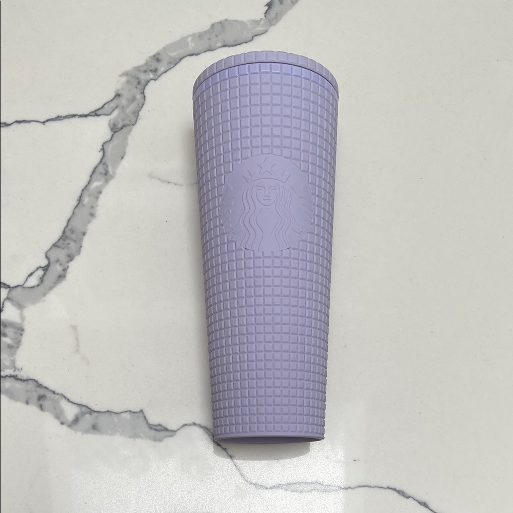 Starbucks Textured Purple Tumbler